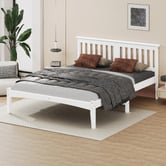 Hoxton Room Lunox Pine Wood Bed Frame