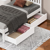 Hoxton Room Lunox Pine Wood Bed Frame