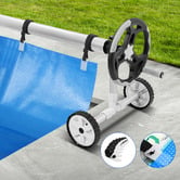 Hoxton Room 2 Piece 700x400cm Haven Pool Cover &amp; Roller Set