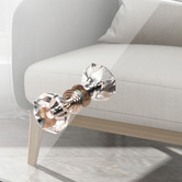 Hoxton Room Allia 2 Drawer Mirrored Bedside Table