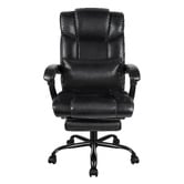 Hoxton Room Marius PU Leather Executive Chair with Footrest