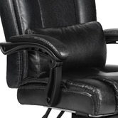 Hoxton Room Marius PU Leather Executive Chair with Footrest