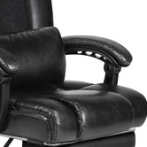 Hoxton Room Marius PU Leather Executive Chair with Footrest