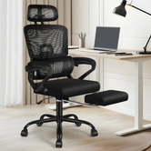 Hoxton Room Black Sierra Mesh Back Office Chair