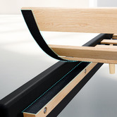 Hoxton Room Kenyatta Faux Leather Platform Bed