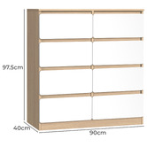 Hoxton Room Desmond 8 Drawer Chest