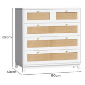 Hoxton Room Astoria 5 Drawer Chest