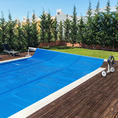 Hoxton Room 2 Piece 1000cm Haven Pool Cover &amp; Roller Set