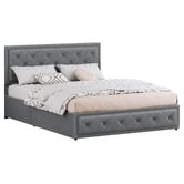 Hoxton Room Hoyce Upholstered Gas Lift Storage Bed
