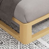 Hoxton Room Berenice Pine Wood Bed Base