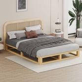 Hoxton Room Berenice Pine Wood Bed Base