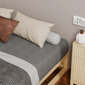 Hoxton Room Berenice Pine Wood Bed Base