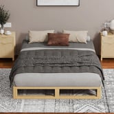 Hoxton Room Berenice Pine Wood Bed Base