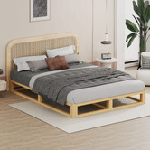 Hoxton Room Berenice Pine Wood Bed Base