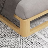 Hoxton Room Berenice Pine Wood Bed Base