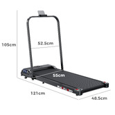 Hoxton Room Omari Deluxe Walking Pad with Handrail