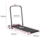 Hoxton Room Omari Deluxe Walking Pad with Handrail