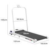 Hoxton Room Omari Deluxe Walking Pad with Handrail