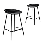 Hoxton Room 67cm Dayton Metal Bar Stools