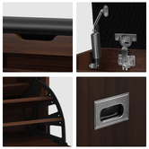 Hoxton Room Blaire Flip-Drawer Shoe Storage Bench