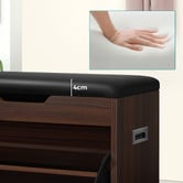 Hoxton Room Blaire Flip-Drawer Shoe Storage Bench