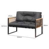 Hoxton Room 4 Seater Zenebe Outdoor Lounge Set