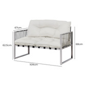 Hoxton Room 4 Seater Zenebe Outdoor Lounge Set
