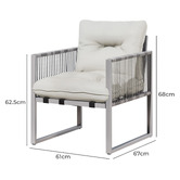 Hoxton Room 4 Seater Zenebe Outdoor Lounge Set