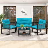 Hoxton Room 4 Seater Zenebe Outdoor Lounge Set