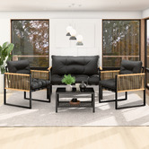 Hoxton Room 4 Seater Zenebe Outdoor Lounge Set