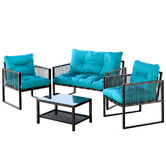 Hoxton Room 4 Seater Zenebe Outdoor Lounge Set