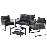 Hoxton Room 4 Seater Zenebe Outdoor Lounge Set