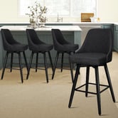 Hoxton Room 65cm Augusta Swivel Bar Stools