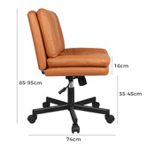 Hoxton Room Seneca Faux Leather Office Chair