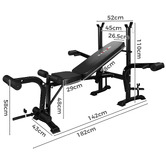 Hoxton Room Argus 8-in-1 Weight Bench