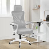 Hoxton Room Thompson High Back Office Chair with Footrest