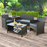 Hoxton Room 4 Seater Matteo Outdoor Lounge Set