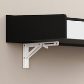 Hoxton Room 2 Piece Audrey Floating LED Dressing Table &amp; Stool Set