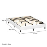 Hoxton Room Maryam PU Leather Bed Base