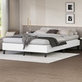Hoxton Room Maryam PU Leather Bed Base