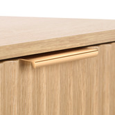 Hoxton Room Lestat 2 Drawer Bedside Table