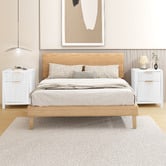 Hoxton Room Lestat 2 Drawer Bedside Table
