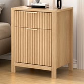 Hoxton Room Lestat 2 Drawer Bedside Table