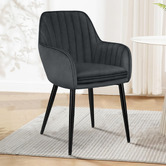 Hoxton Room Toren Velvet Dining Chairs