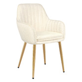 Hoxton Room Toren Granular Velvet Dining Chairs