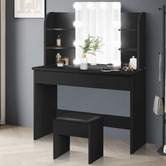 Hoxton Room 2 Piece Taimi Dressing Table &amp; Stool Set