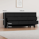 Hoxton Room Luttrell 10 Drawer Chest