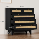Hoxton Room Astoria 5 Drawer Chest