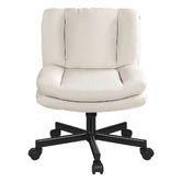 Hoxton Room Portham Upholstered Office Chair with Castors
