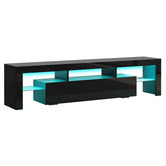 Hoxton Room Grace 2 Drawer Entertainment Unit with LED